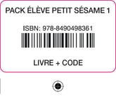 PETIT SESAME 1 ELEVE + COD ACCESO | Varios autores | 9788490498361 (Santillana)
